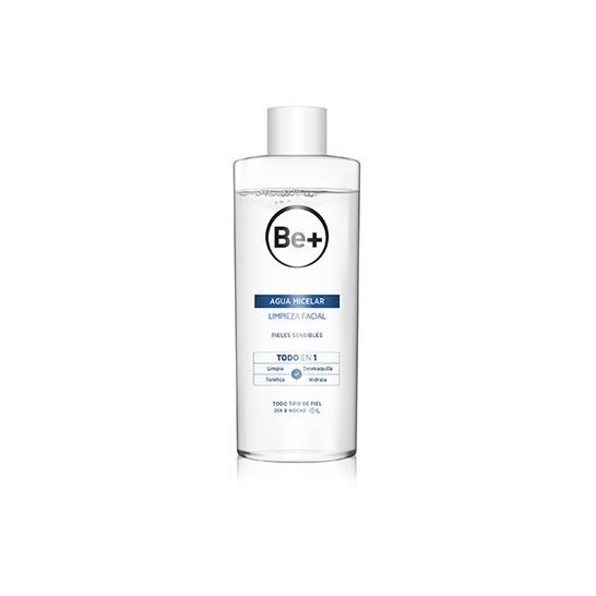 Be+ Agua Micelar Limpieza Facial Pieles Sensibles 500ml