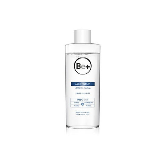 Be+ Agua Micelar Limpieza Facial Pieles Sensibles 500ml