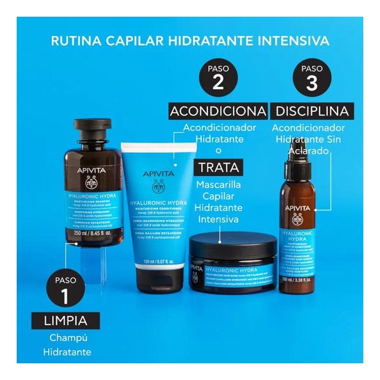 Apivita Hyaluronic Hydra Champú Miel & Ácido Hialurónico 250ml