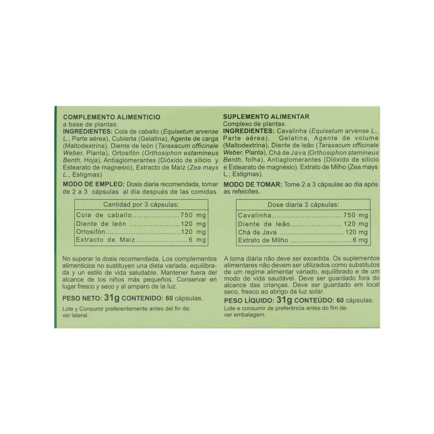 Integralia Cola de Caballo Plus 60caps