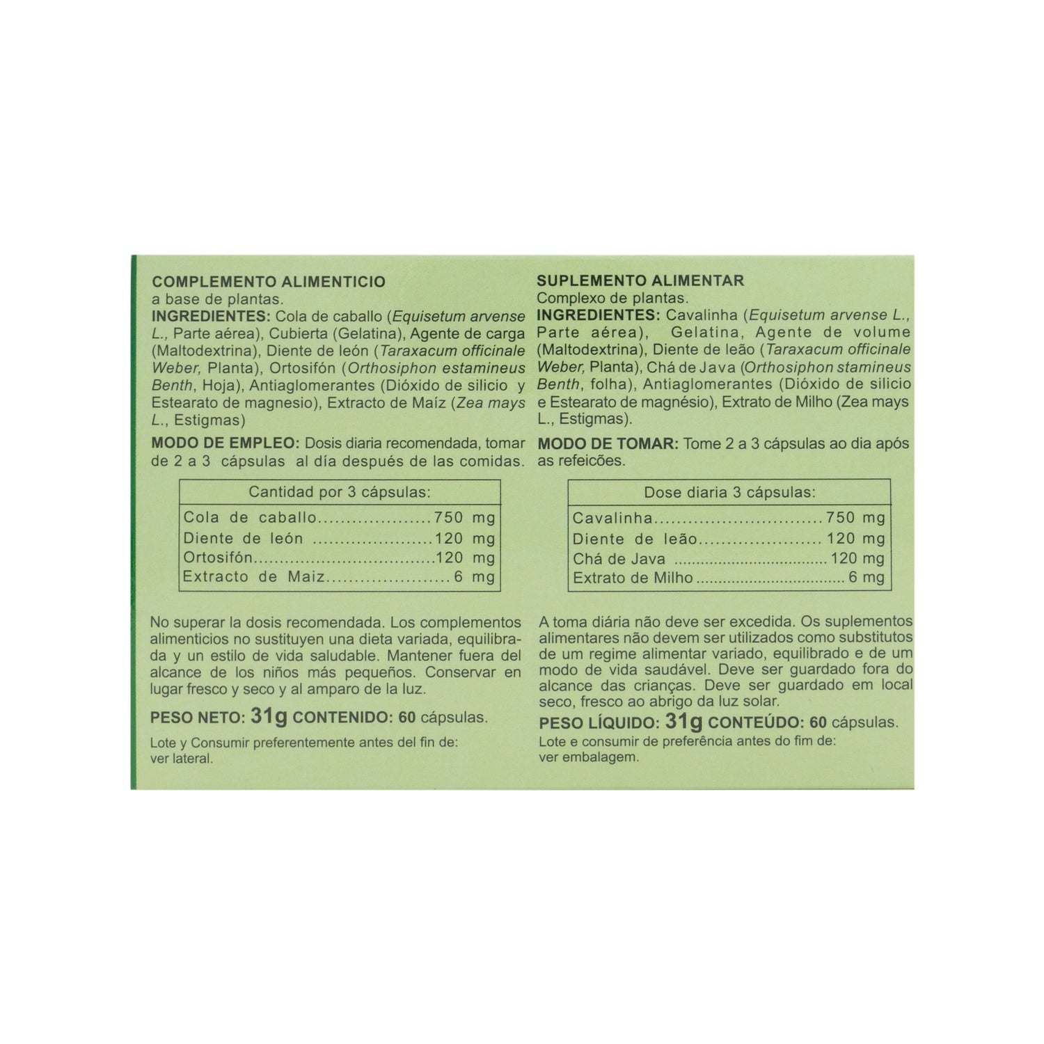 Integralia Cola de Caballo Plus 60caps