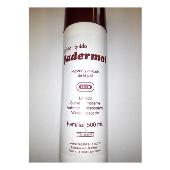 Fadermol Jabon Liquido 500 ml