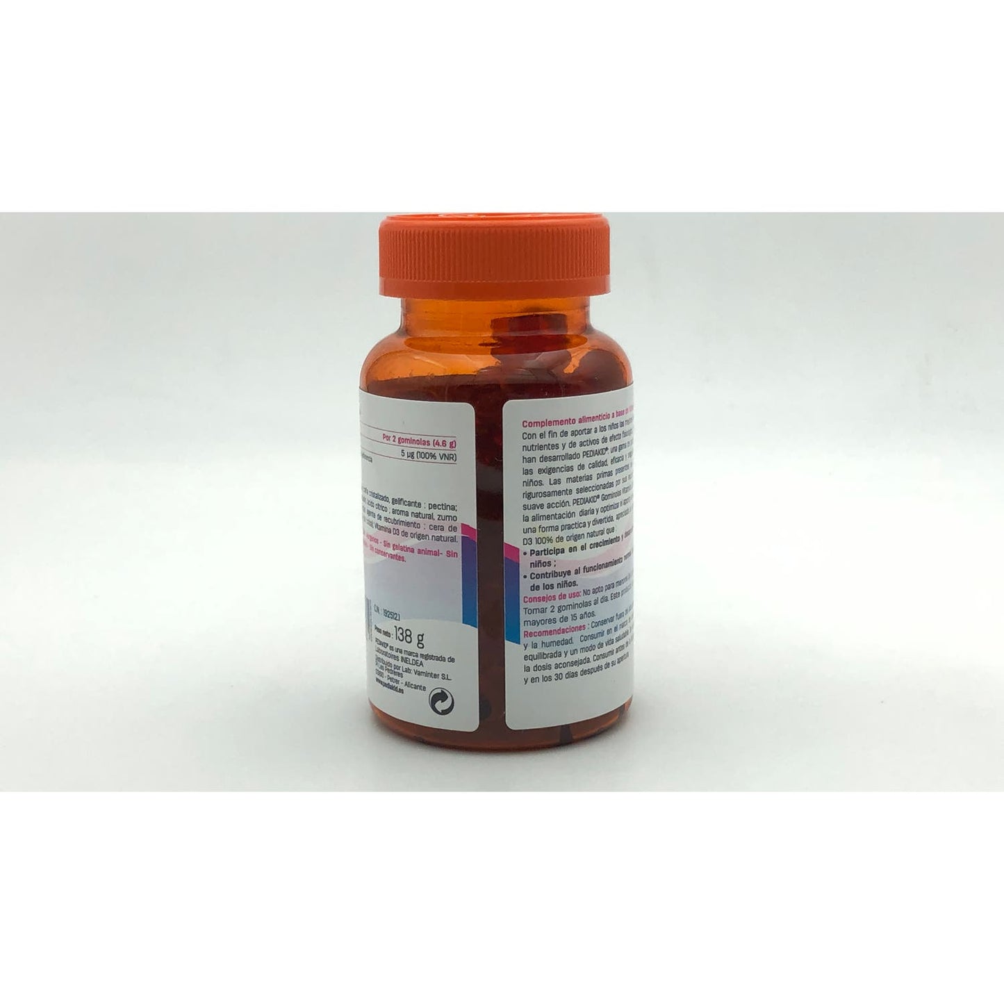 Pediakid Gom Vit D3 Fresa 60