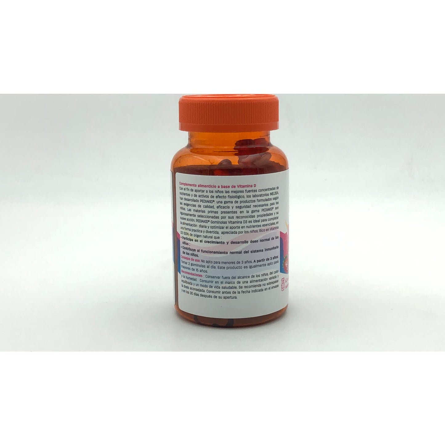Pediakid Gom Vit D3 Fresa 60