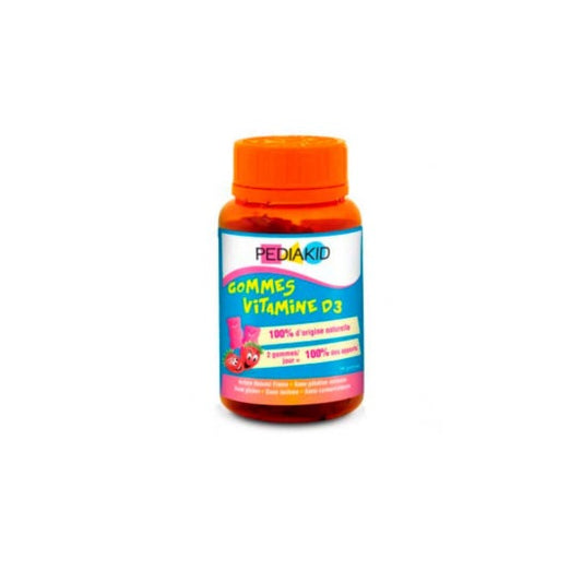Pediakid Gom Vit D3 Fresa 60
