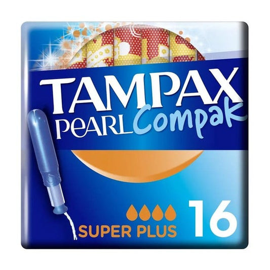 Tampax Pearl Compak Tampones Super Plus 16uds