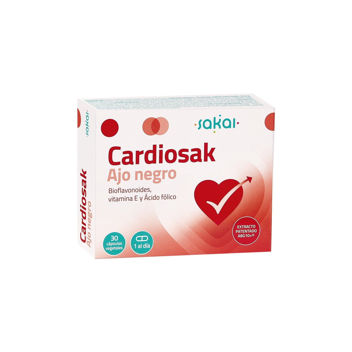 Sakai Cardiosak Ajo Negro 30cáps