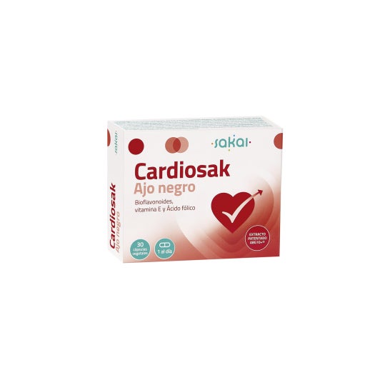 Sakai Cardiosak Ajo Negro 30cáps