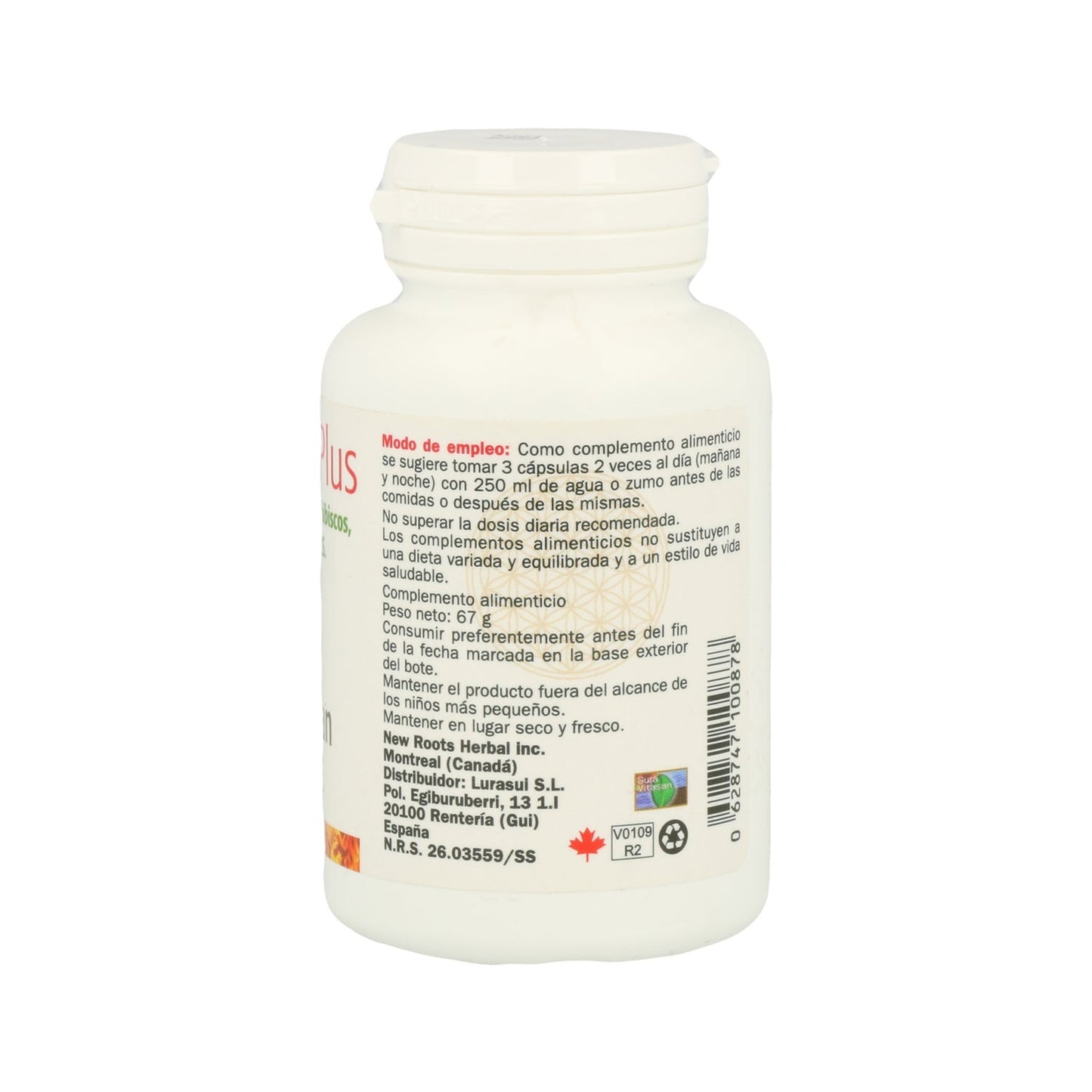Sura Vitasan Psyllium Plus Fos 100caps