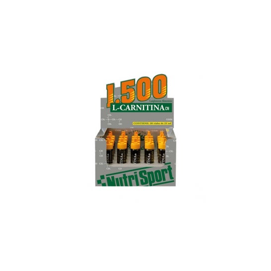Nutrisport L-Carnitina 1500 fresa 20 viales