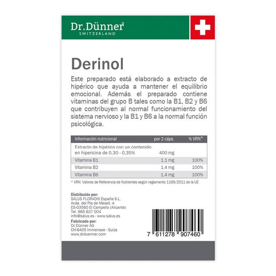 Dr. Dünner Derinol 40caps