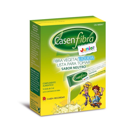 Casenfibra Junior fibra vegetal líquida 14 sobres