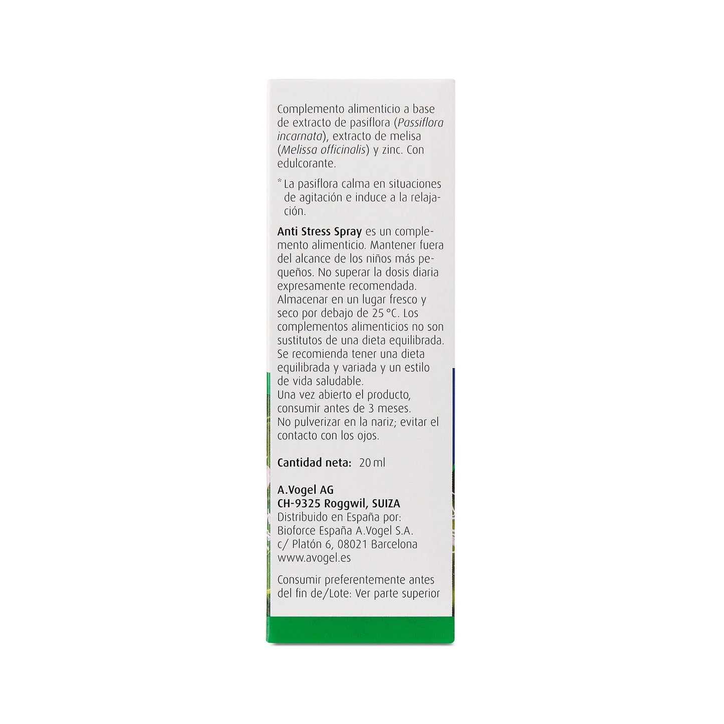 A. Vogel Anti Stress Spray 20ml