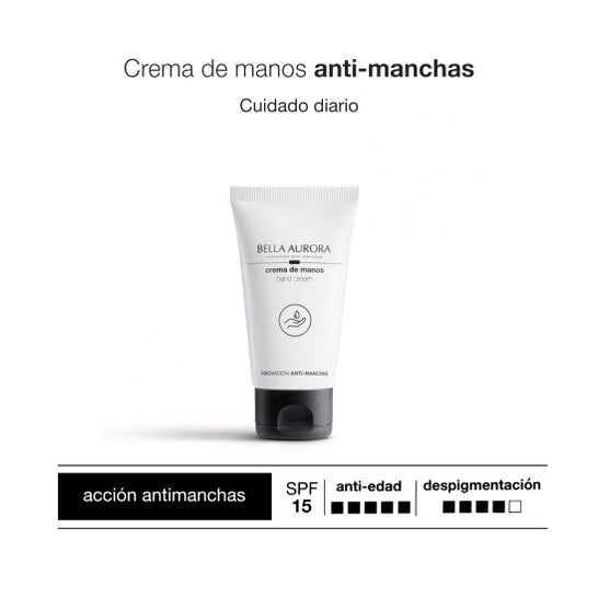 Bella Aurora Crema Manos Anti-Manchas y Anti-Edad SPF15 75ml