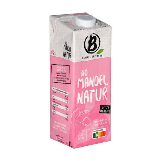 Berief Food Bebida Vegana Almendra Bio 1 L