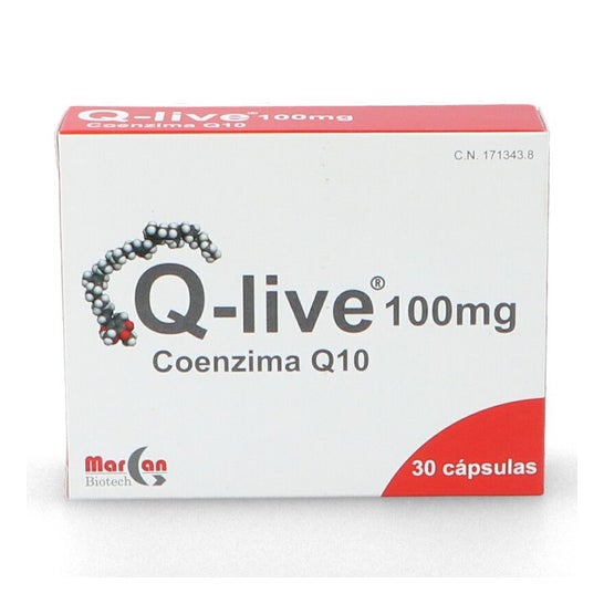 Q-Live Coenzima 100 mg 30 caps