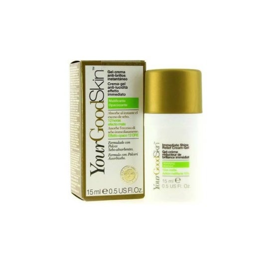 YourGoodSkin™ gel-crema anti-brillos instantáneo 15 ml