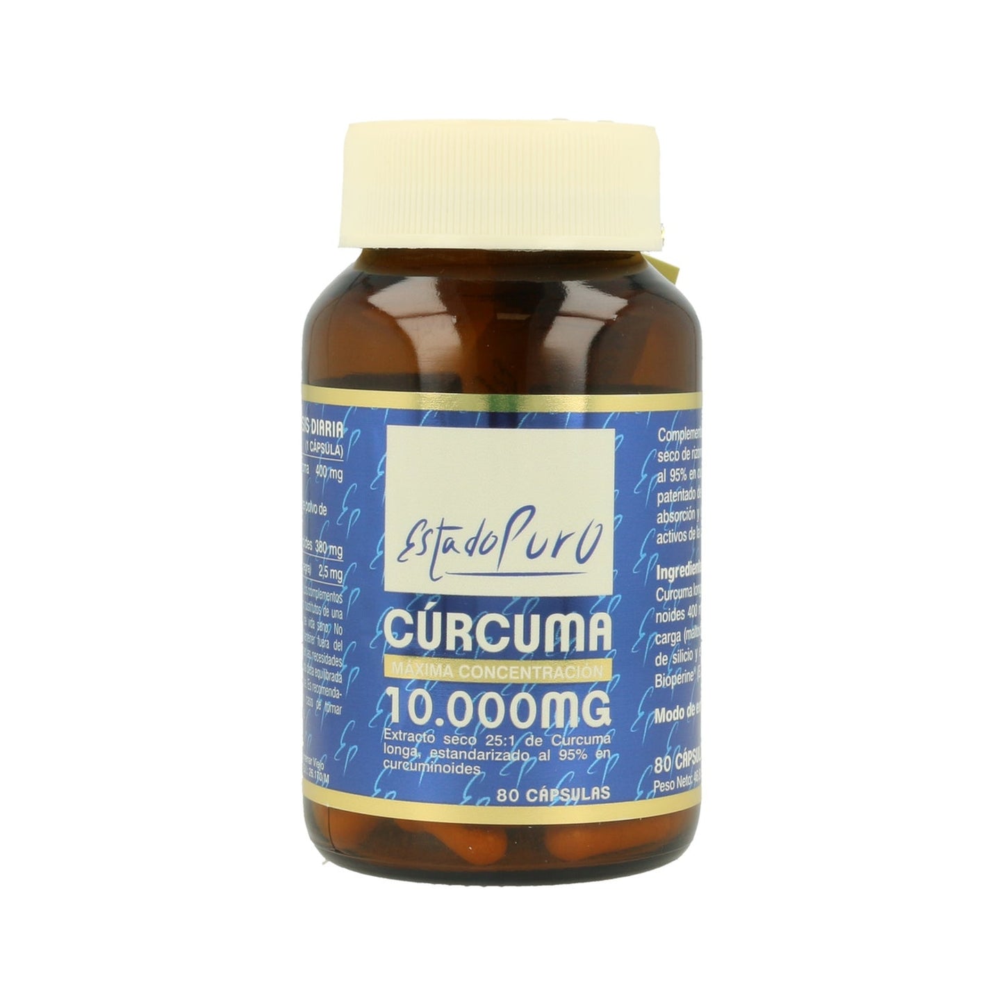 Tongil Estado Puro Cúrcuma 10.000mg 80caps