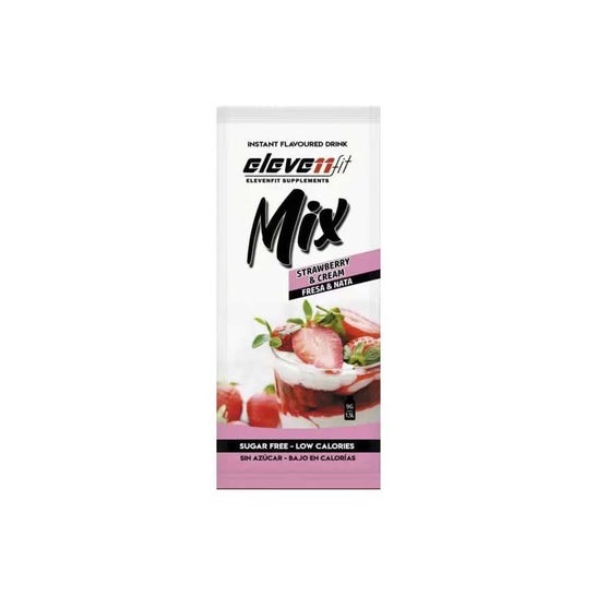 Mix Fresa y Nata Bebida Instantánea sin Azúcar 9g