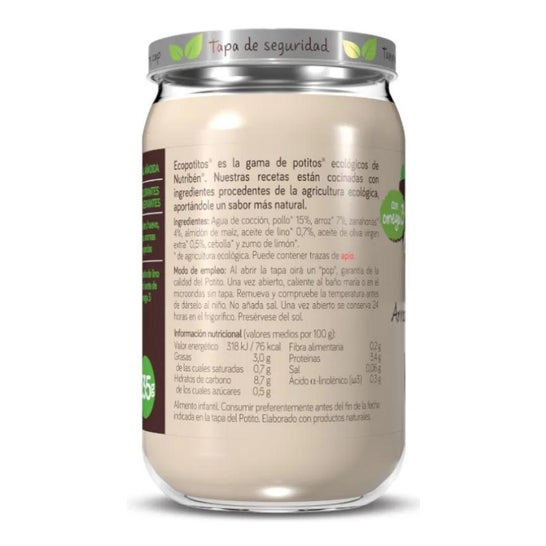 Ecopotito Pollo Arroz 235 g