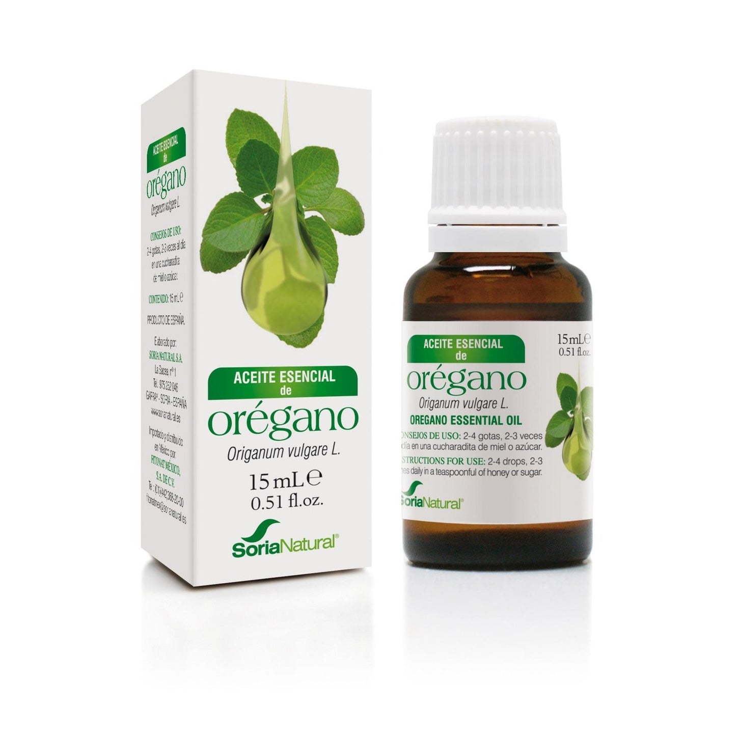 Soria Natural Aceite Esencial de Orégano 15ml