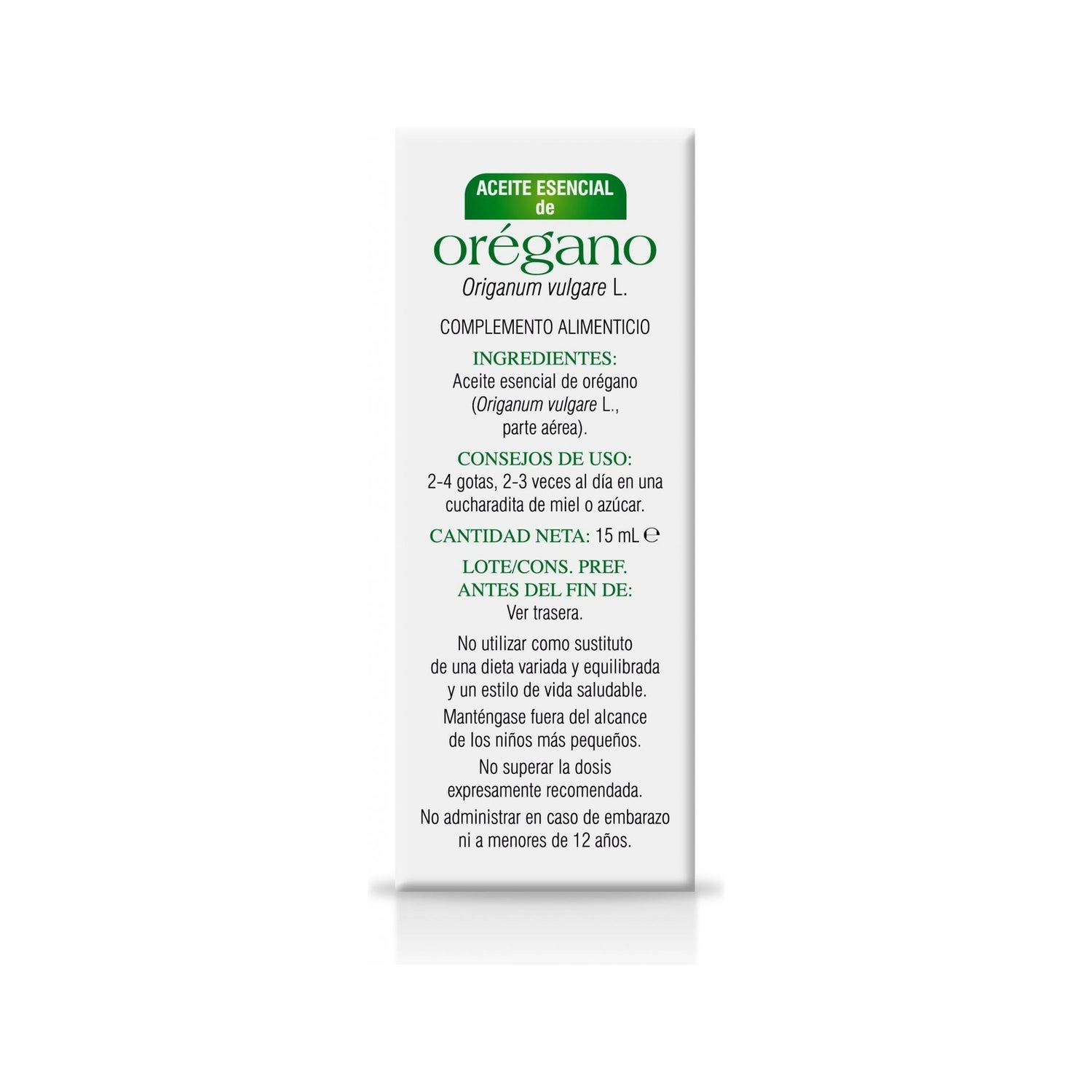 Soria Natural Aceite Esencial de Orégano 15ml