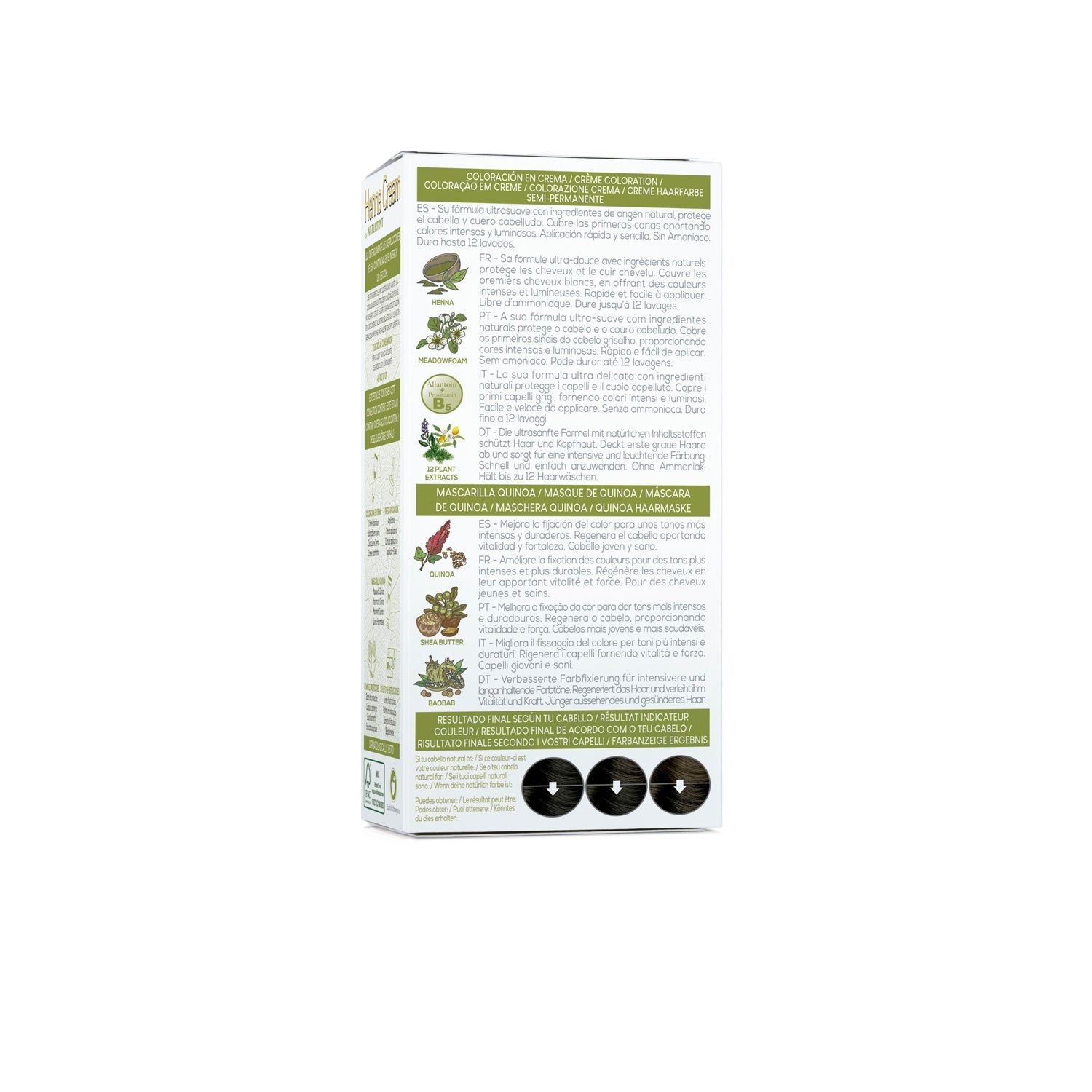 Naturtint Henna Cream 1.0 Negro 110 ml