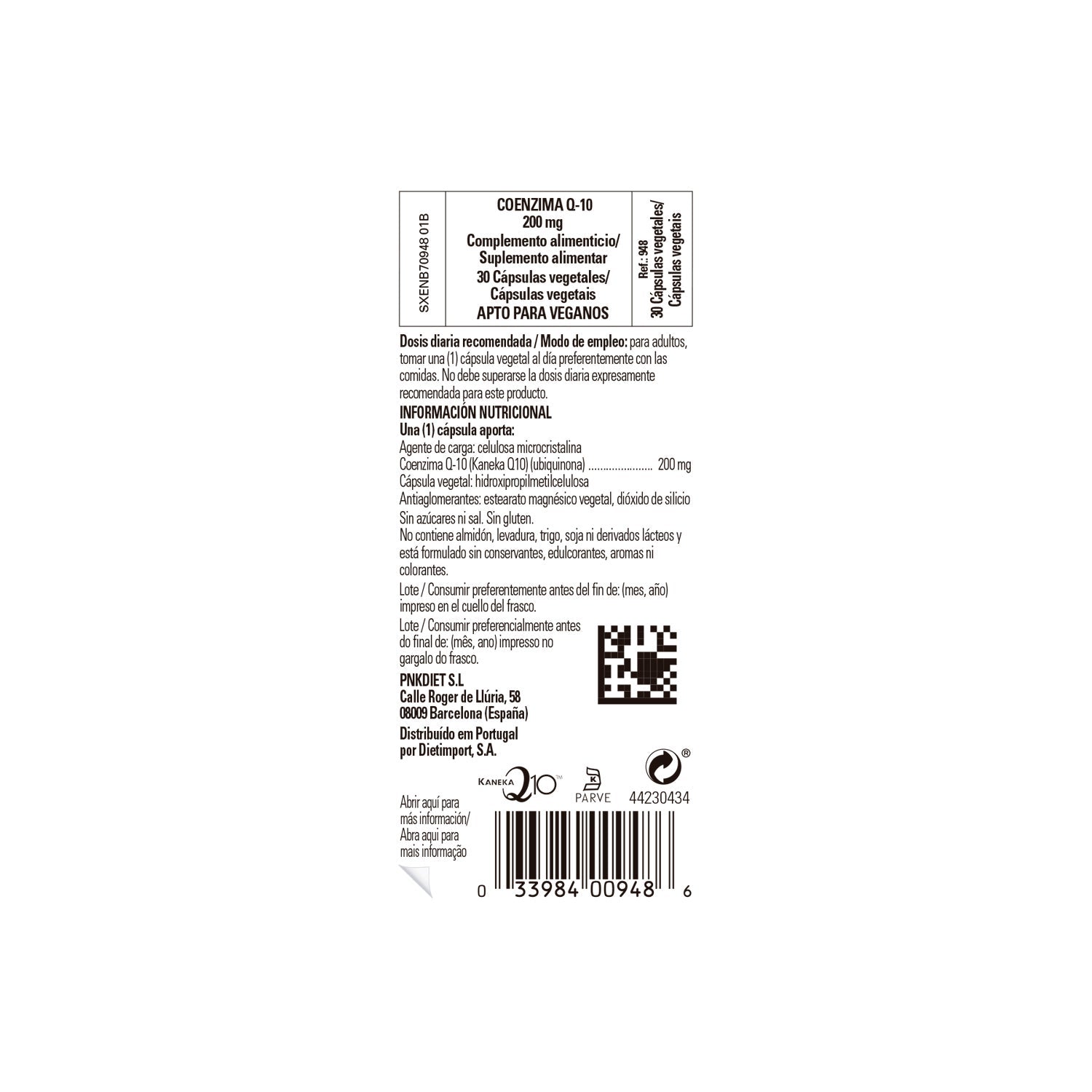 Solgar Coenzima Q-10 200mg 30vcaps