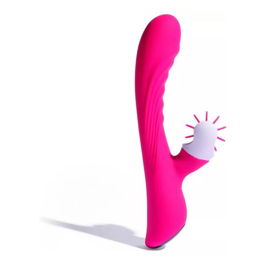 Platanomelón Lyo Vibrador Conejito Efecto Sexo Oral Fucsia