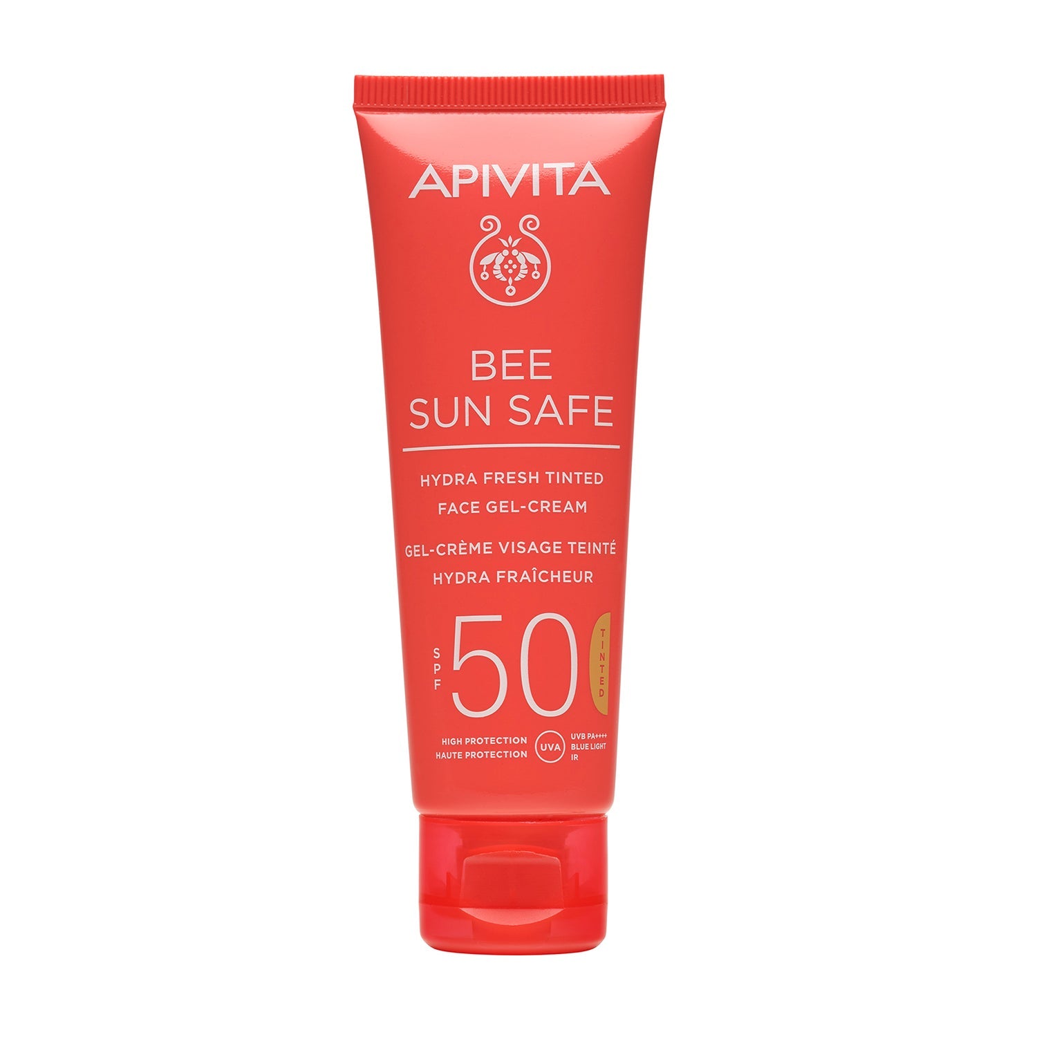 Apivita Bee Sun Safe Hydra Fresh Gel-Crema Facial con Color SPF50 50 ml