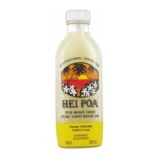 Hei Poa 1Aceite puro de vainilla Tahití Mono 100 ml