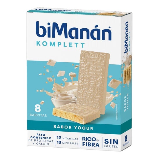 Bekomplett Barritas Yogur 8 uds