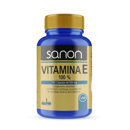 Sanon Vitamina E 100% 100 caps