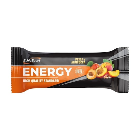 Ethicsport Energy Durazno Albaricoque Barrita 35 g