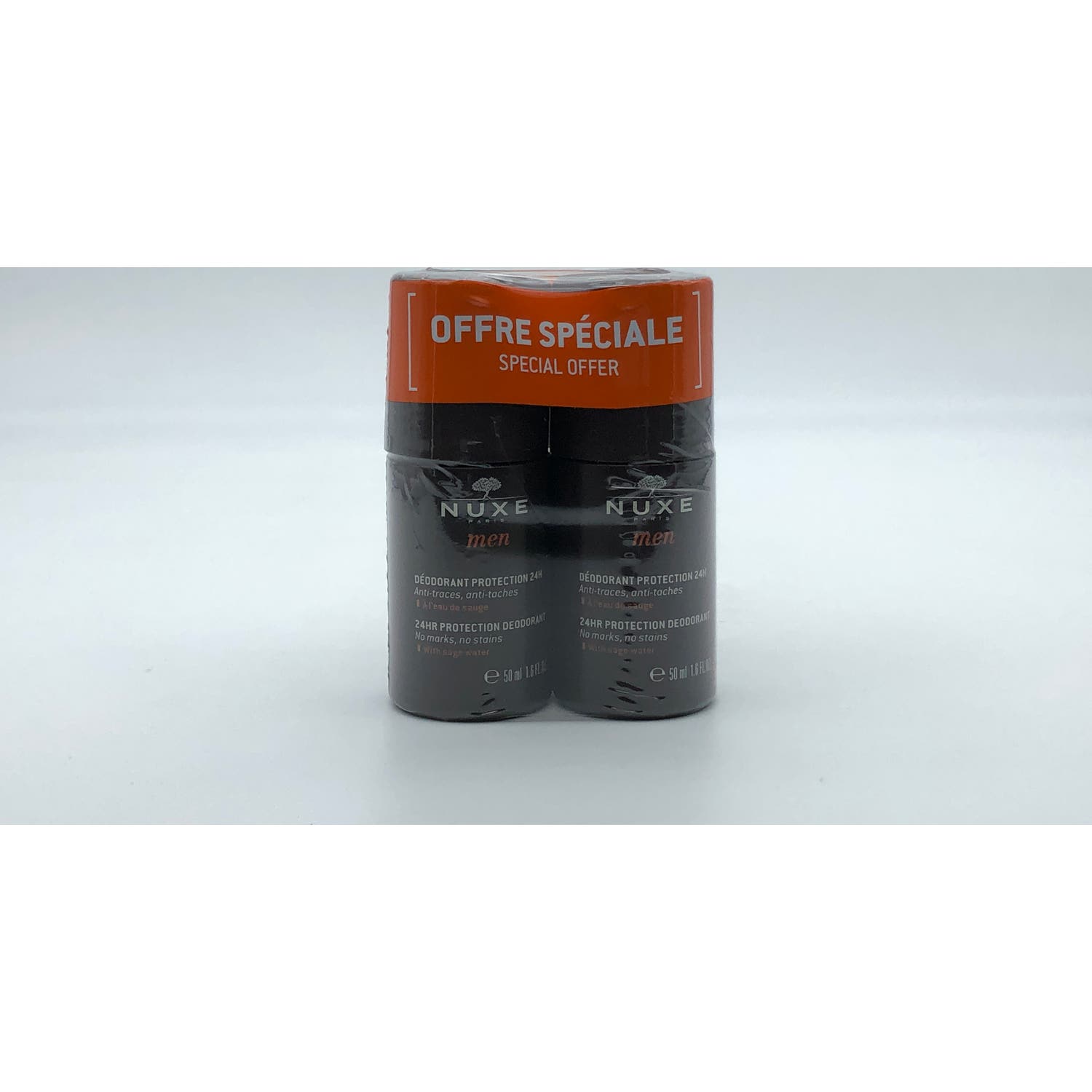 Nuxe Men Desodorante Protección 24h 2x50ml