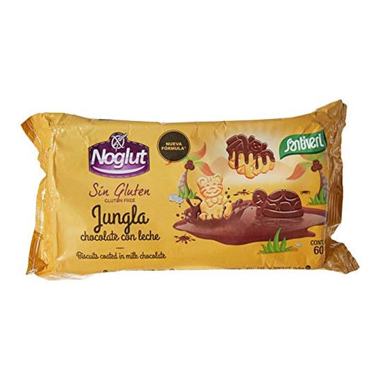Santiveri Noglut Galletas Jungla Choco Leche 60g S