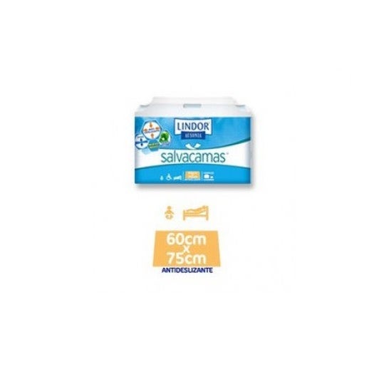 Lindor® salvacamas 60cmx75cm 15uds