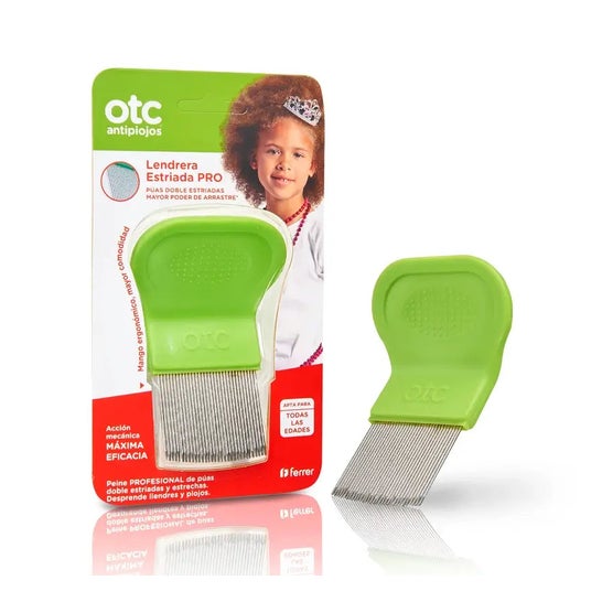 OTC Antipiojos Lendrera Estriada PRO 1u