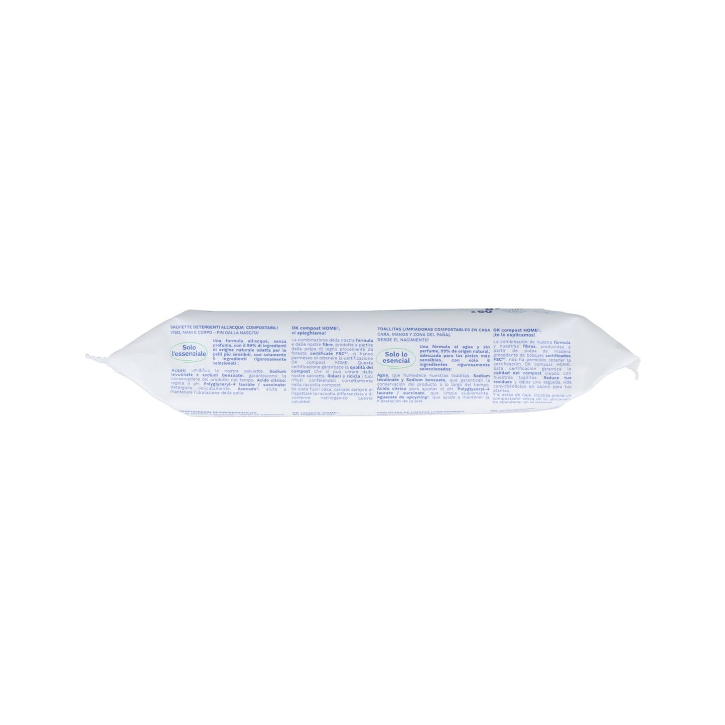 Mustela Toallitas al Agua de Algodón BIO 60uds