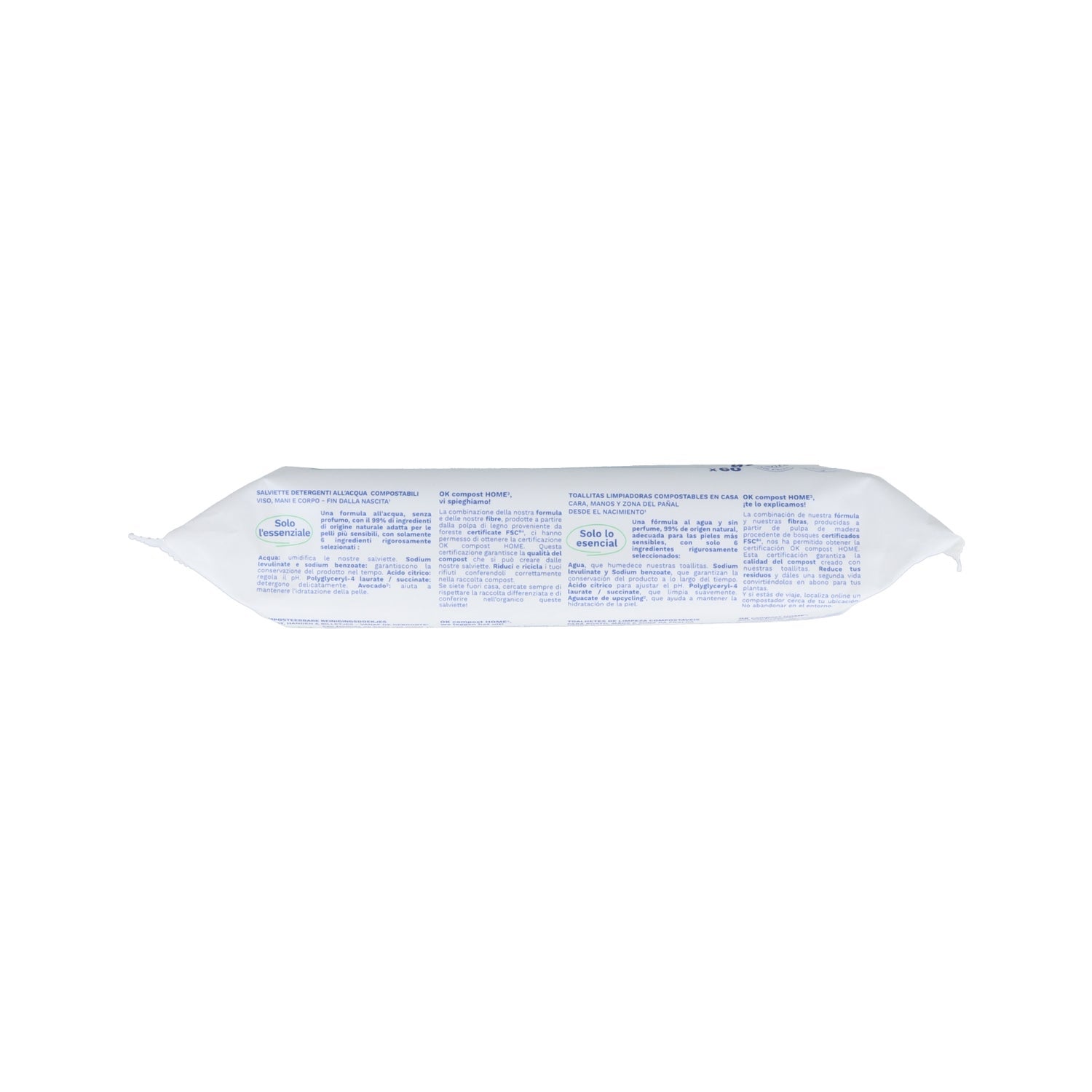 Mustela Toallitas al Agua de Algodón BIO 60uds