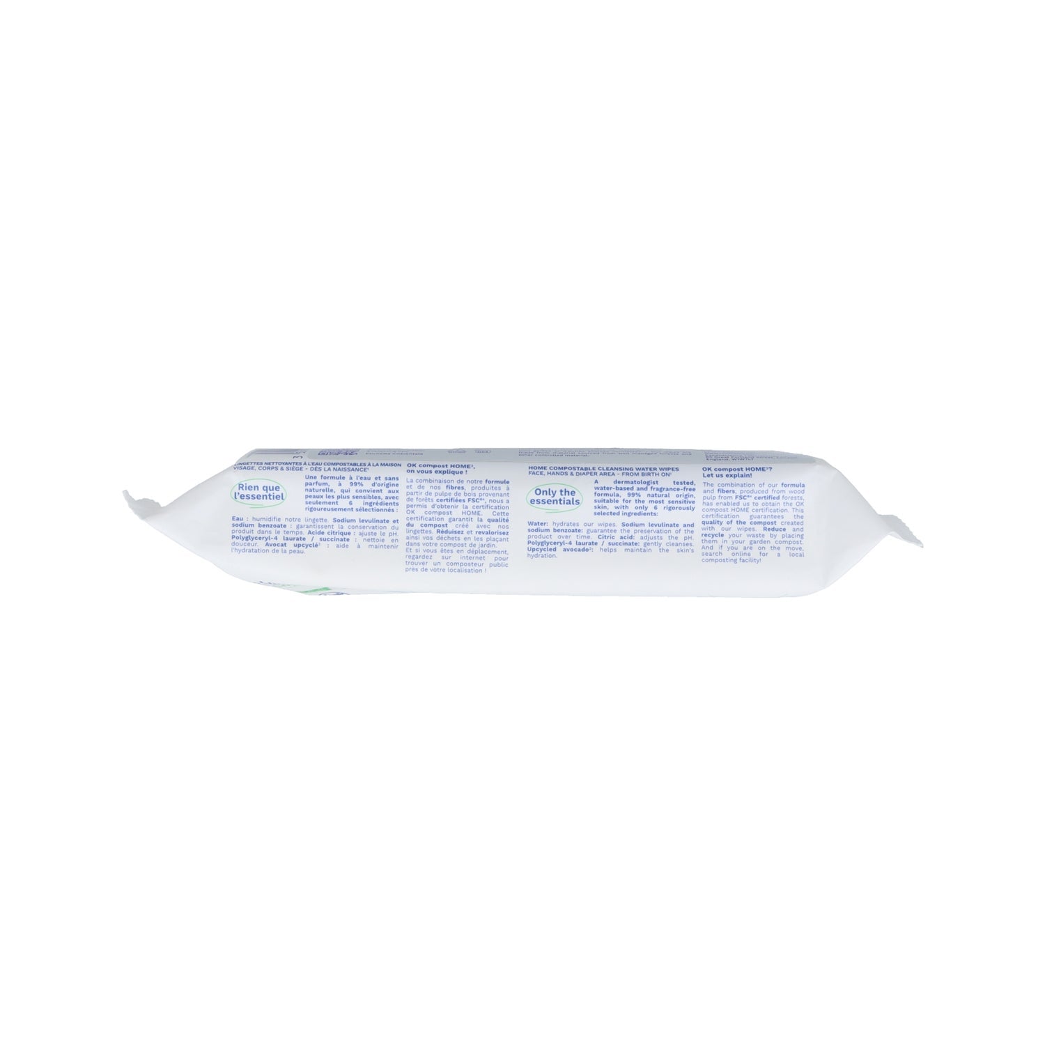 Mustela Toallitas al Agua de Algodón BIO 60uds