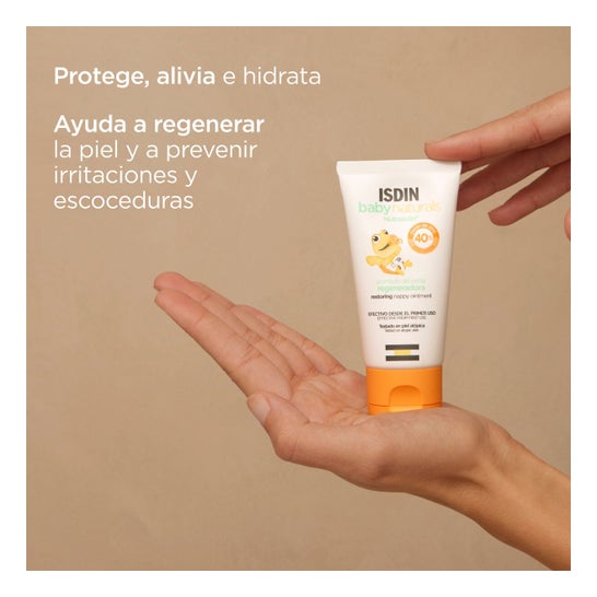 ISDIN Baby Naturals Pomada del Pañal Regeneradora 2x100ml