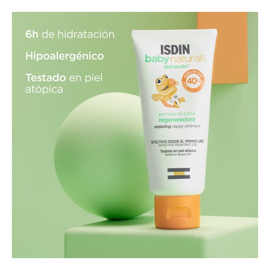 ISDIN Baby Naturals Pomada del Pañal Regeneradora 2x100ml