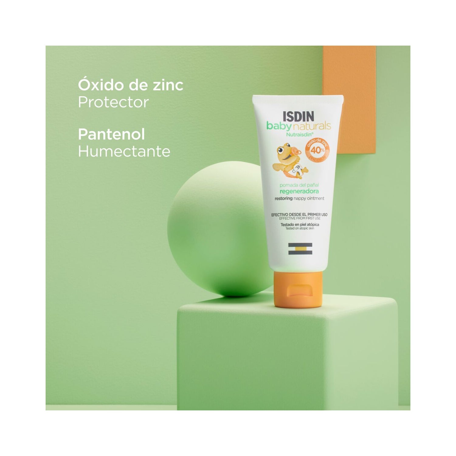 ISDIN Baby Naturals Pomada del Pañal Regeneradora 2x100ml