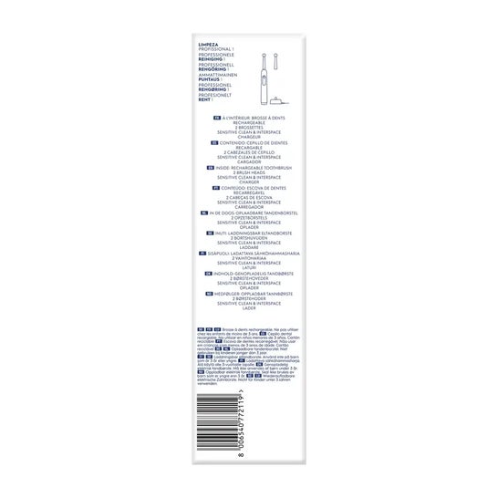 Oral-B Cepillo Eléctrico Limpieza Professional 1 1ud
