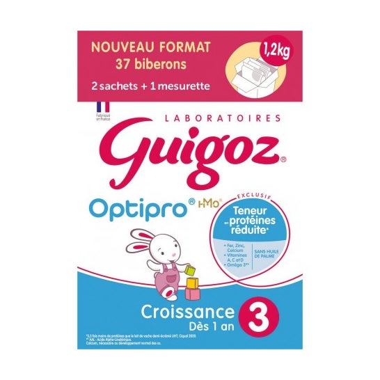 Guigoz Optipro 3 +12M 1,2Kg