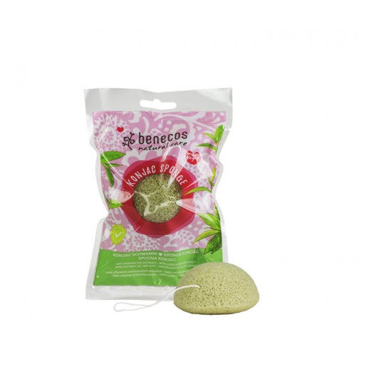 Benecos Esponja Konjac Té Verde 1 ud