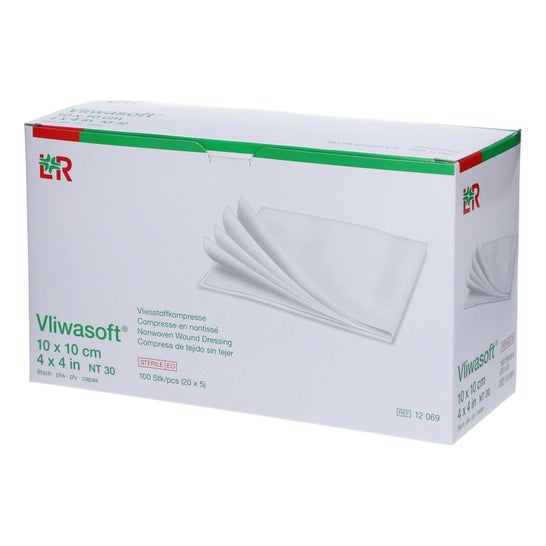 Lohmann & Rauscher Vliwasoft Compresa Estéril NT 10x10 cm 2x25 Sobres