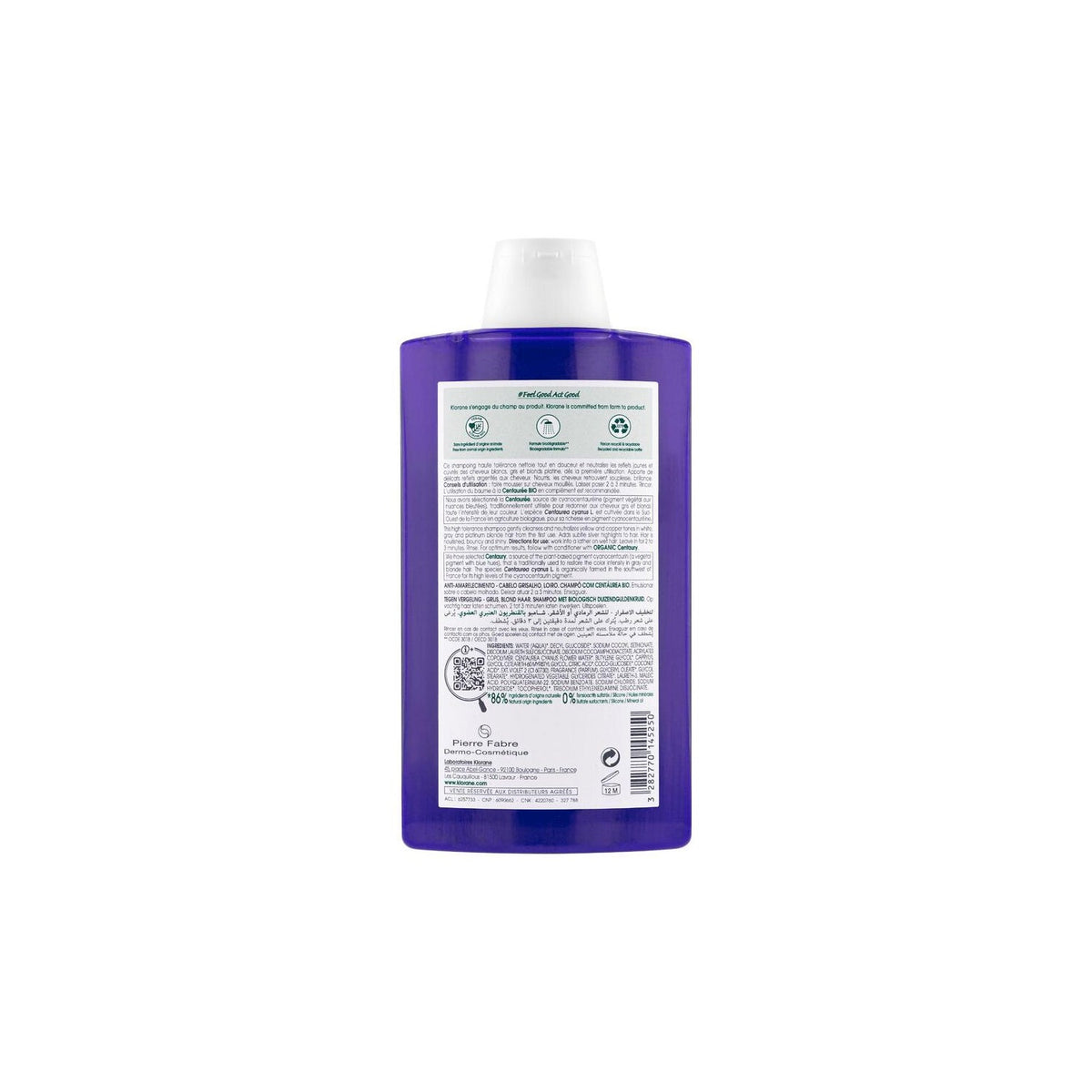 Klorane Champú a la Centaurea BIO 400ml