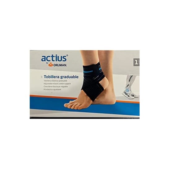 Actius Tobillera Elástica Graduable ACE902 Talla 2 20-23cm 1 Unidad
